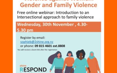 Free webinar to raise awareness about gender and family violence